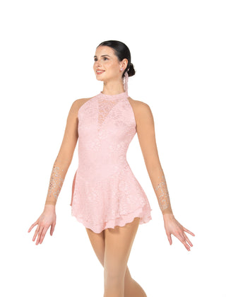 Jerry's Ready to Ship Daybreak #18 Beaded Skating Dress - Blush