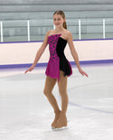 Jerry's On The Edge #521 Skating Dress - Deep Pink