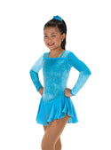 Jerry's Brilliant #647 Skating Dress - Sky Blue