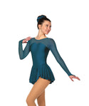 Solitaire Sweetheart Unbeaded Skating Dress - 6 Colors