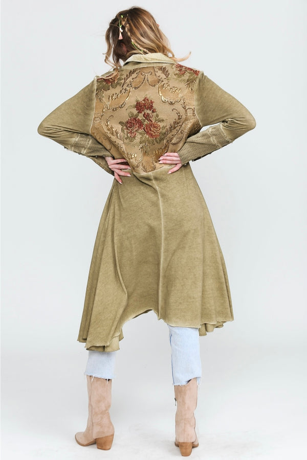 Aratta Ready to Ship Heart of Autumn Coat - Antique Bronze