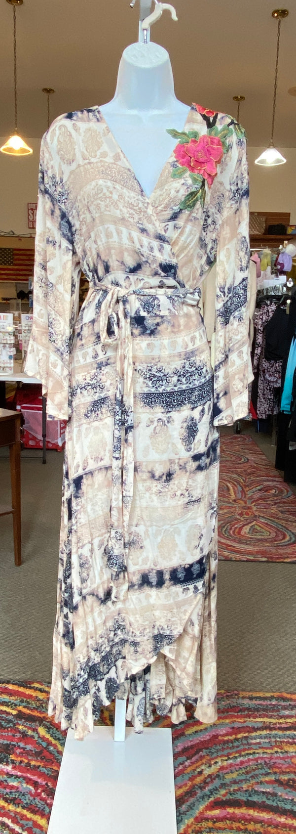 Aratta Ready to Ship Inspired Beauty Wrap Dress