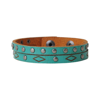 Ready to Ship Double Strand Leather Bracelet