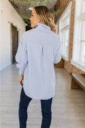 Ready to Ship Stripe Button Down Shirt