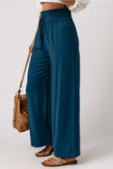 Ready to Ship Draw String Pants - Blue