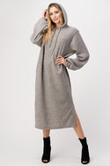 Ready to Ship Hoodie Maxi Dress