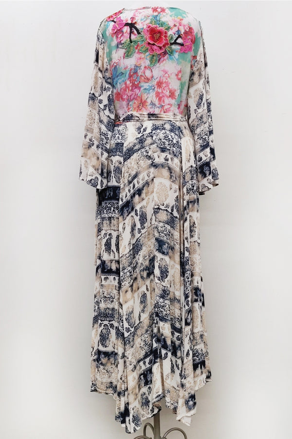 Aratta Ready to Ship Inspired Beauty Wrap Dress