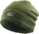 Ready to Ship Fleece & Sherpa Beanie - Olive