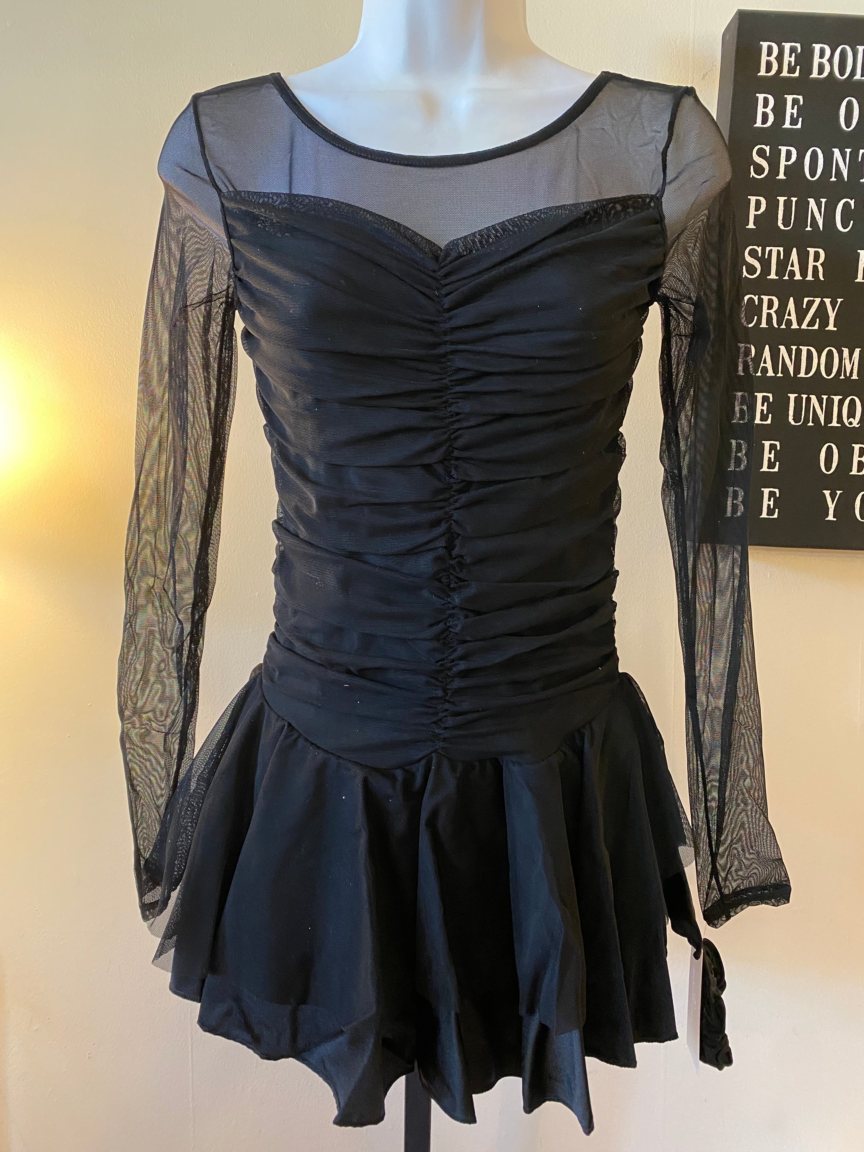 Mondor Ready to Ship Fantasy on Ice #613 Skating Dress -Black ...