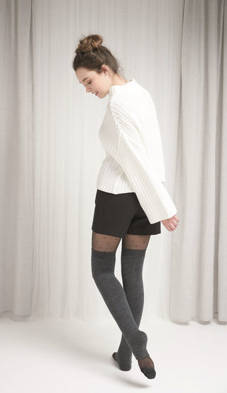 Natural Matte Finish - Collections - Tights Socks and Legwarmers - Skating  - Performance